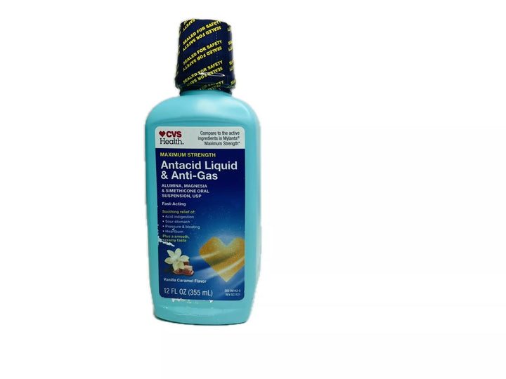 Cvs Regular Strength Antacid Liquid , Anti-gas Exp 09/25, 12 FL OZ