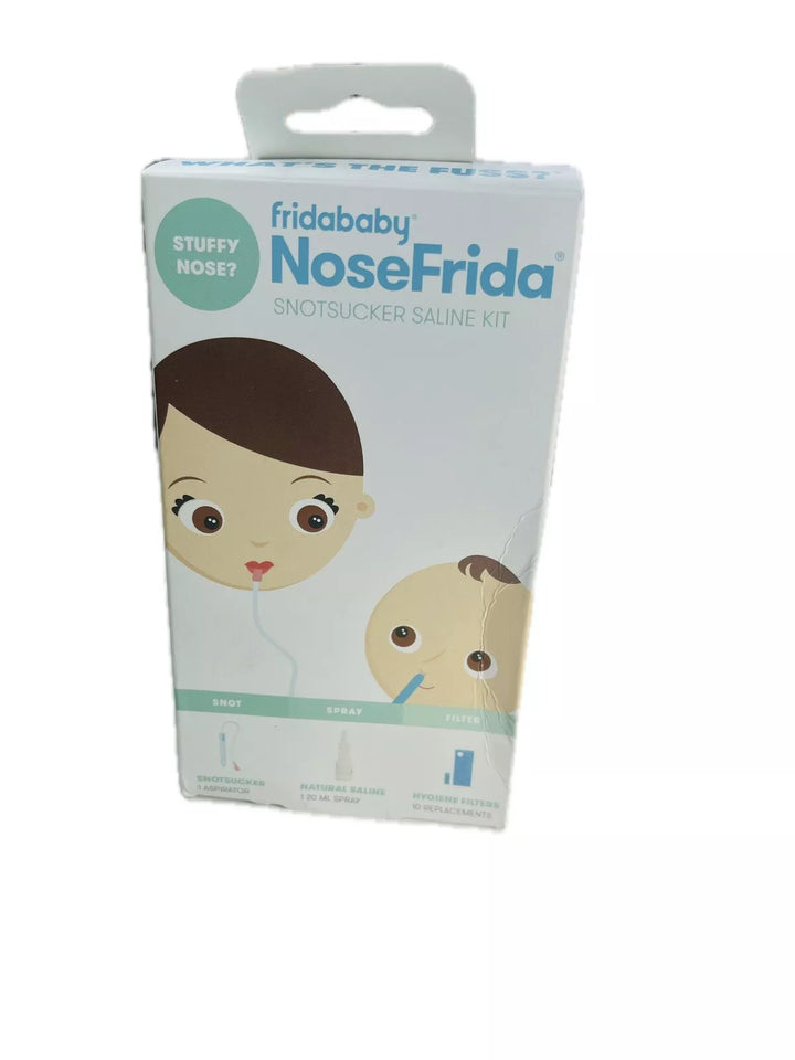 FridaBaby NoseFrida Snotsucker Saline Kit