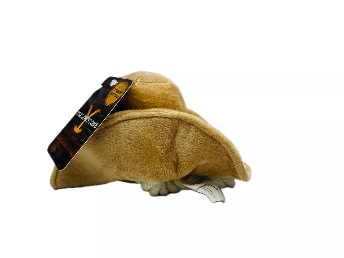 Yellowstone Cowboy Hat Tug Dog Toy