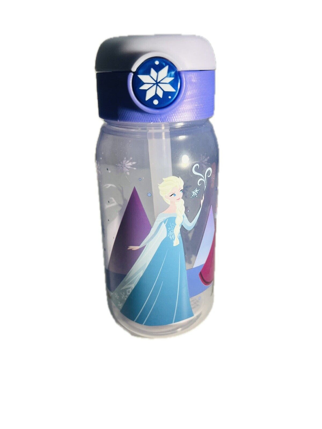 Disney Parks Elsa, Anna, Olaf & Sven Frozen Kids Water Bottle 17oz