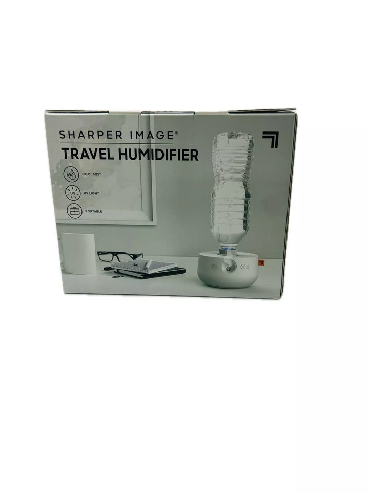 Sharper Image Portable Mini Travel Humidifier Cool Mist/UV light/USB