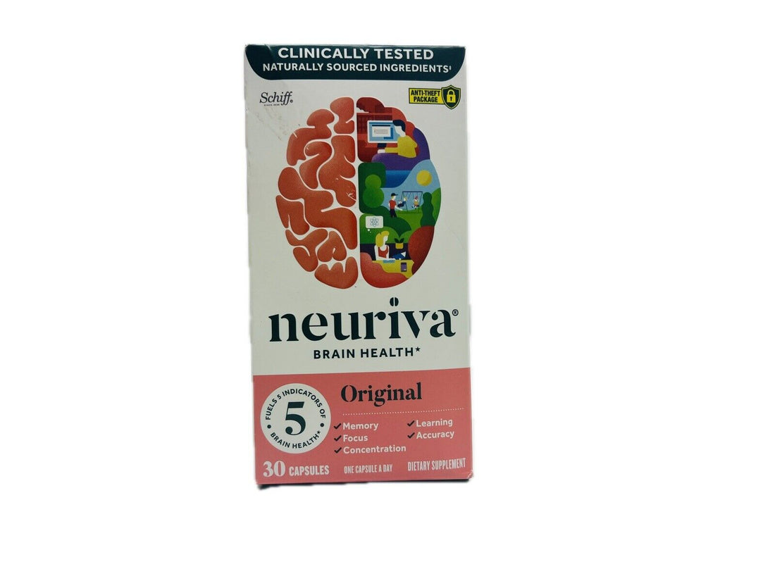 Schiff Neuriva Brain Health Original 30 Capsules 05/2025