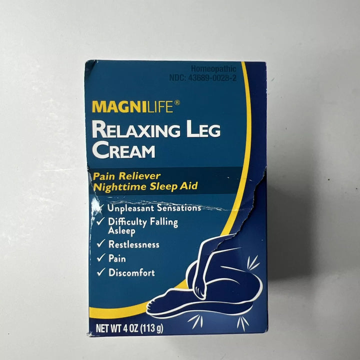 MagniLife Relaxing Leg Cream Deep Penetrating Topical for Pain and Restless Leg