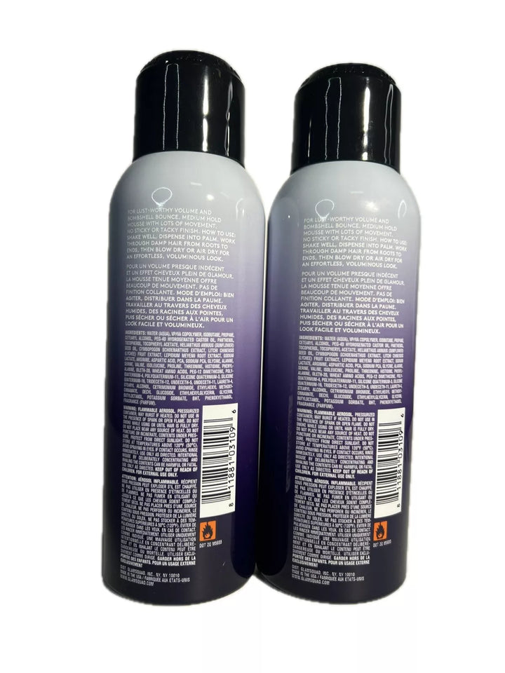 (Lot of 2) Glamsquad Full Effect Volumizing Mousse