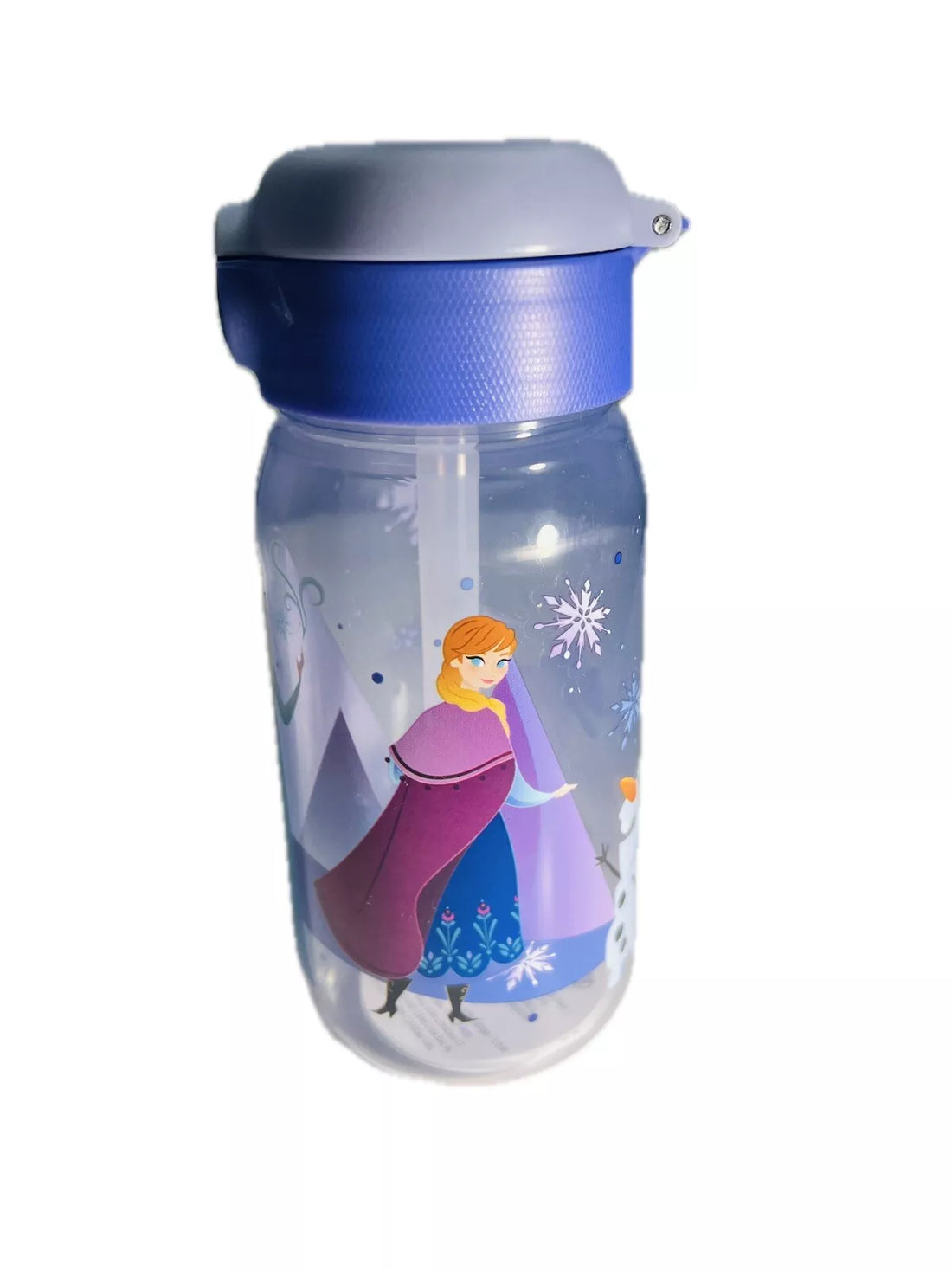 Disney Parks Elsa, Anna, Olaf & Sven Frozen Kids Water Bottle 17oz