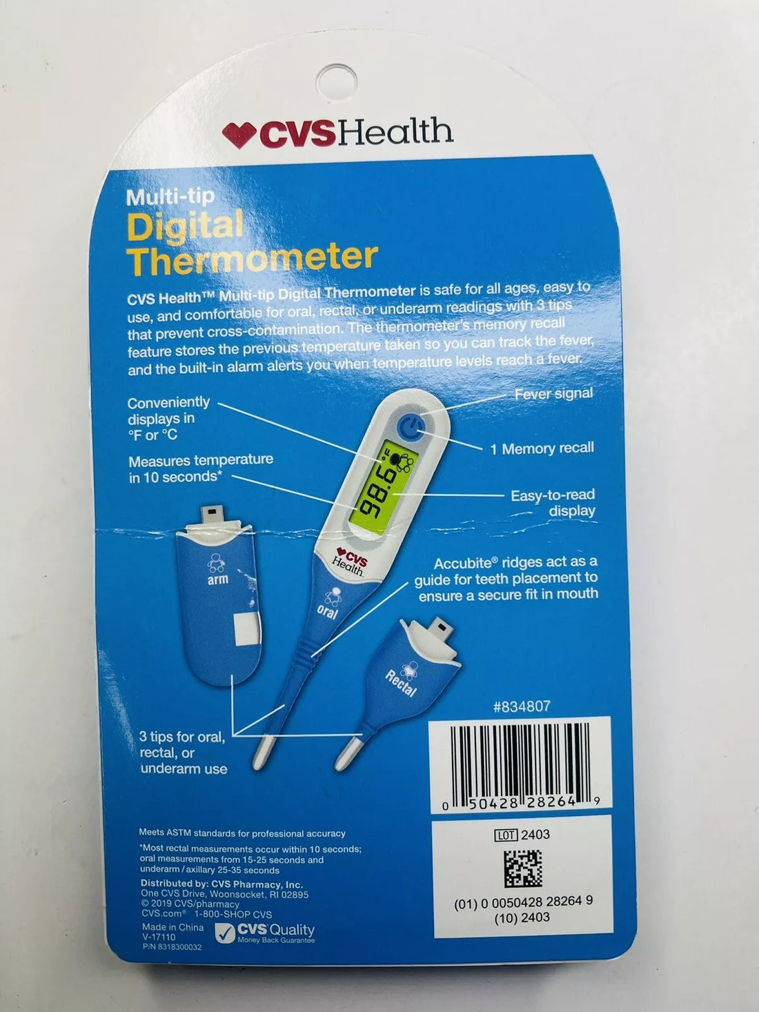 CVS Health Digital Thermometer