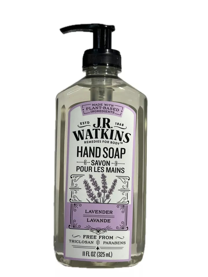 J.R. Watkins Liquid Lavender Hand Soap 11 fl oz